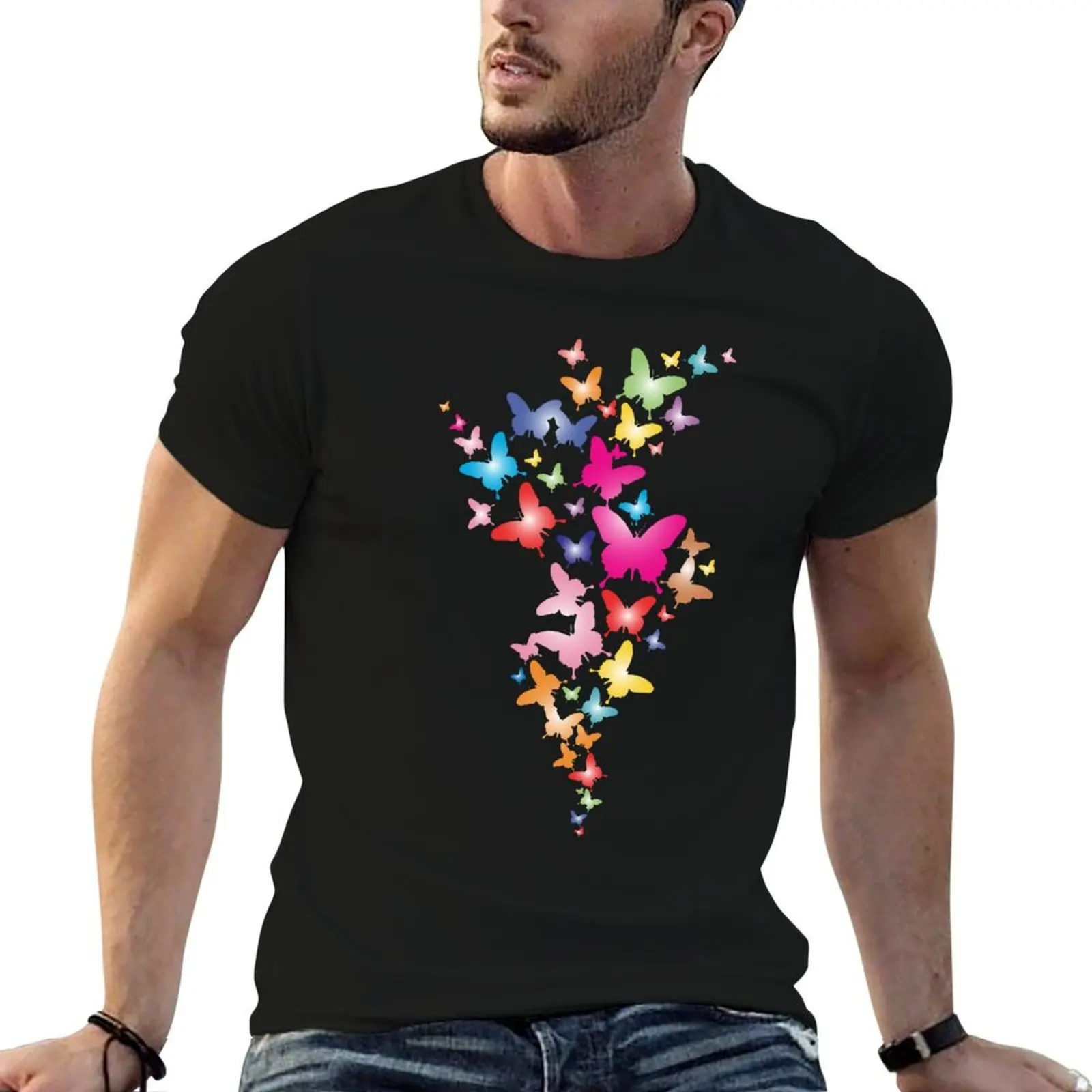 

The Magic Butterflies T-Shirt man t shirts for men man graphic t shirt T-Shirt