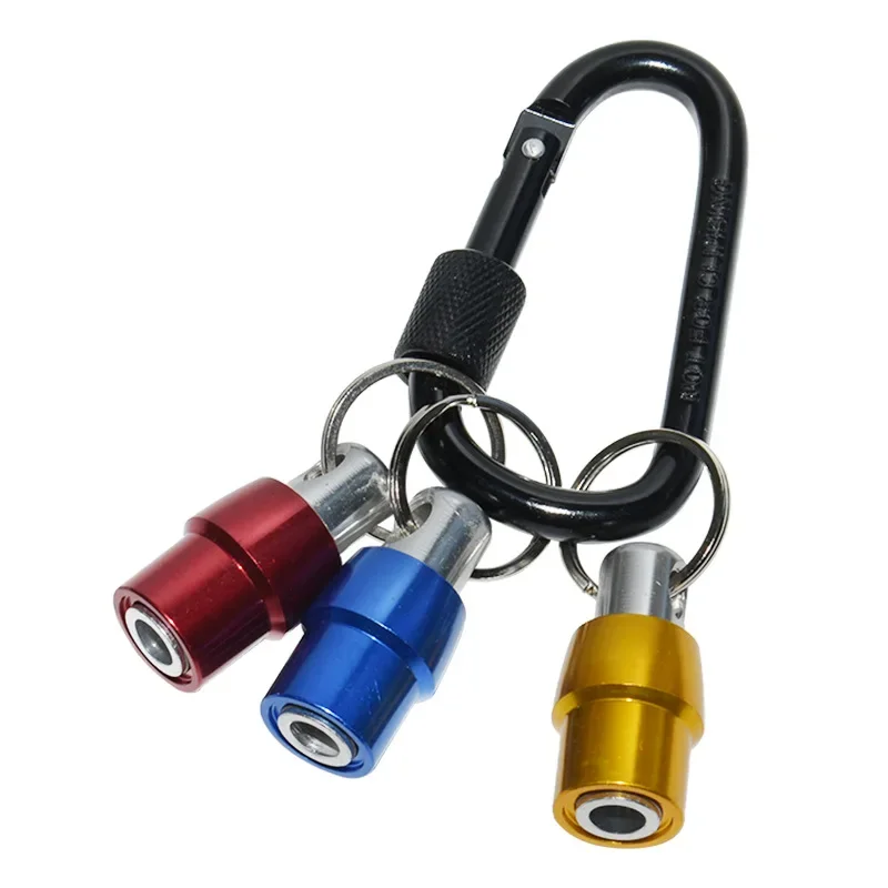 Colorful Climbing Keychain Sleeve Connector Hex Shank Bit Screwdriver Quick Change Extension Rod Tool Set