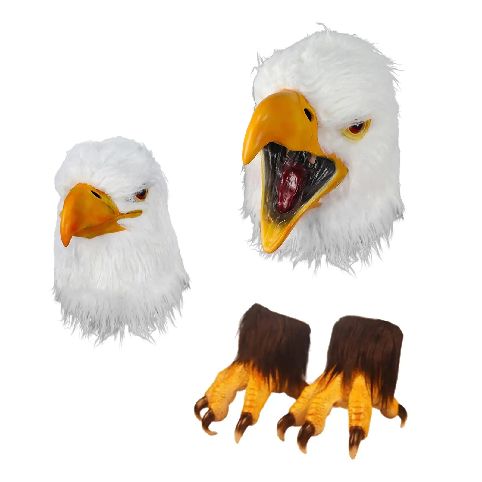 Adlermaske Kopfschmuck Fantasy Hawk Masken für Kostüm Halloween