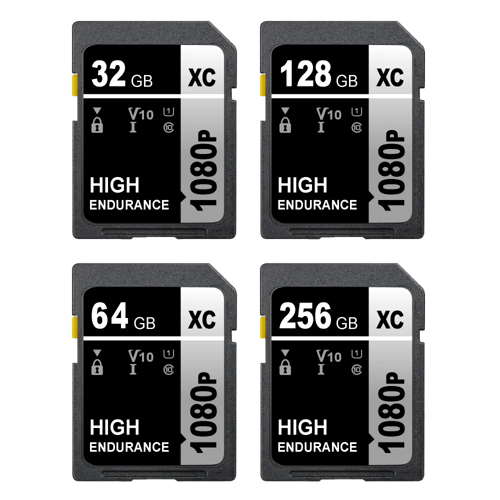 Kamera SD-Karte 8GB 16GB 32GB Flash SD 64GB 128GB 256GB Klasse 10 Speicher karte Hochgeschwindigkeits-TF-Karte für Kamera