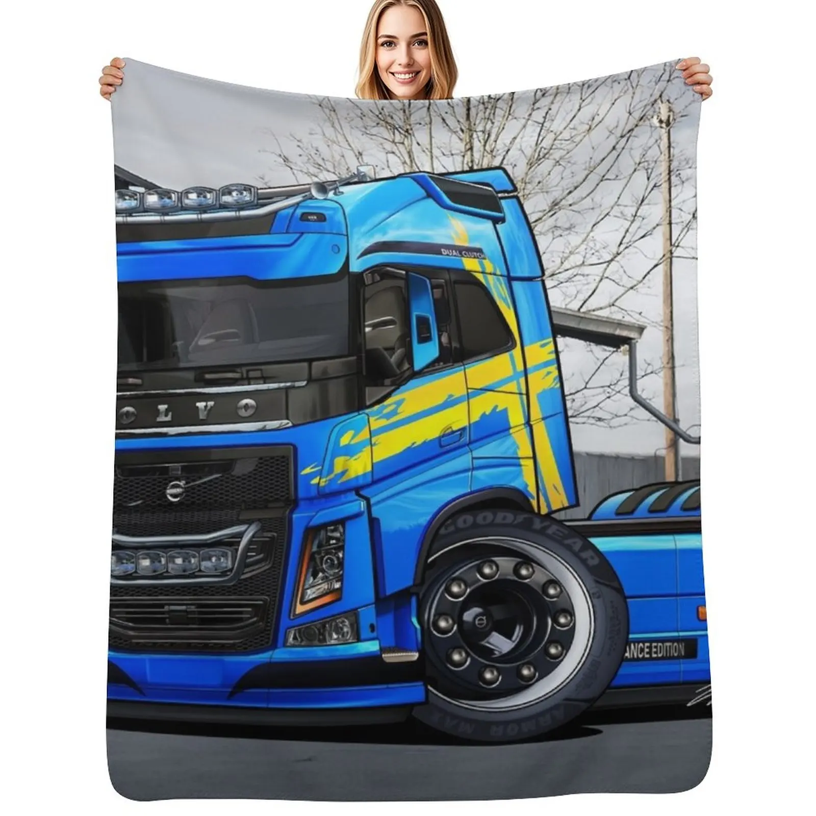 

2017 VóLVó FH Performance Edition 1/40 Throw Blanket Furry halloween Thin christmas decoration Blanket