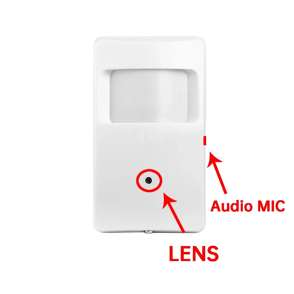 Audio IP POE Mini cámara Detector lente cónica 5MP 4MP H.265 micrófono completamente Digital Onvif almacenamiento en la nube detección de rostro/movimiento XMEYE ICSEE