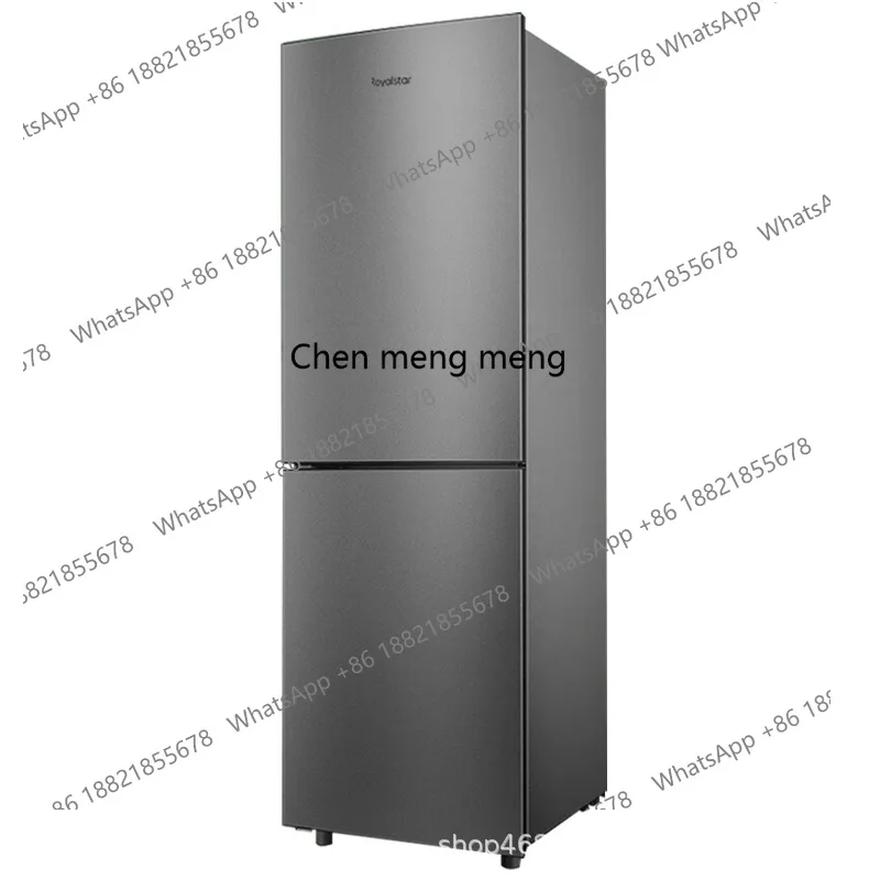 ثلاجة منزلية متوسطة الحجم، باب مزدوج، كفاءة طاقة من الدرجة الأولى، تبريد الهواء، خالية من الصقيع، توفير الطاقة المنزلية