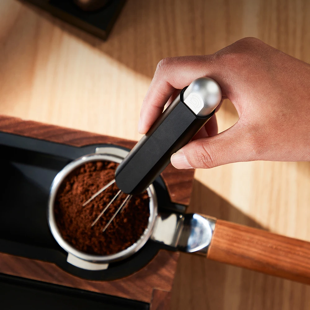 zeroHero Mini WDT Tool 90g Magnetic Base for Travel Camping Outdoor Espresso Needle Distributor Home Barista Pro Kit and Xx