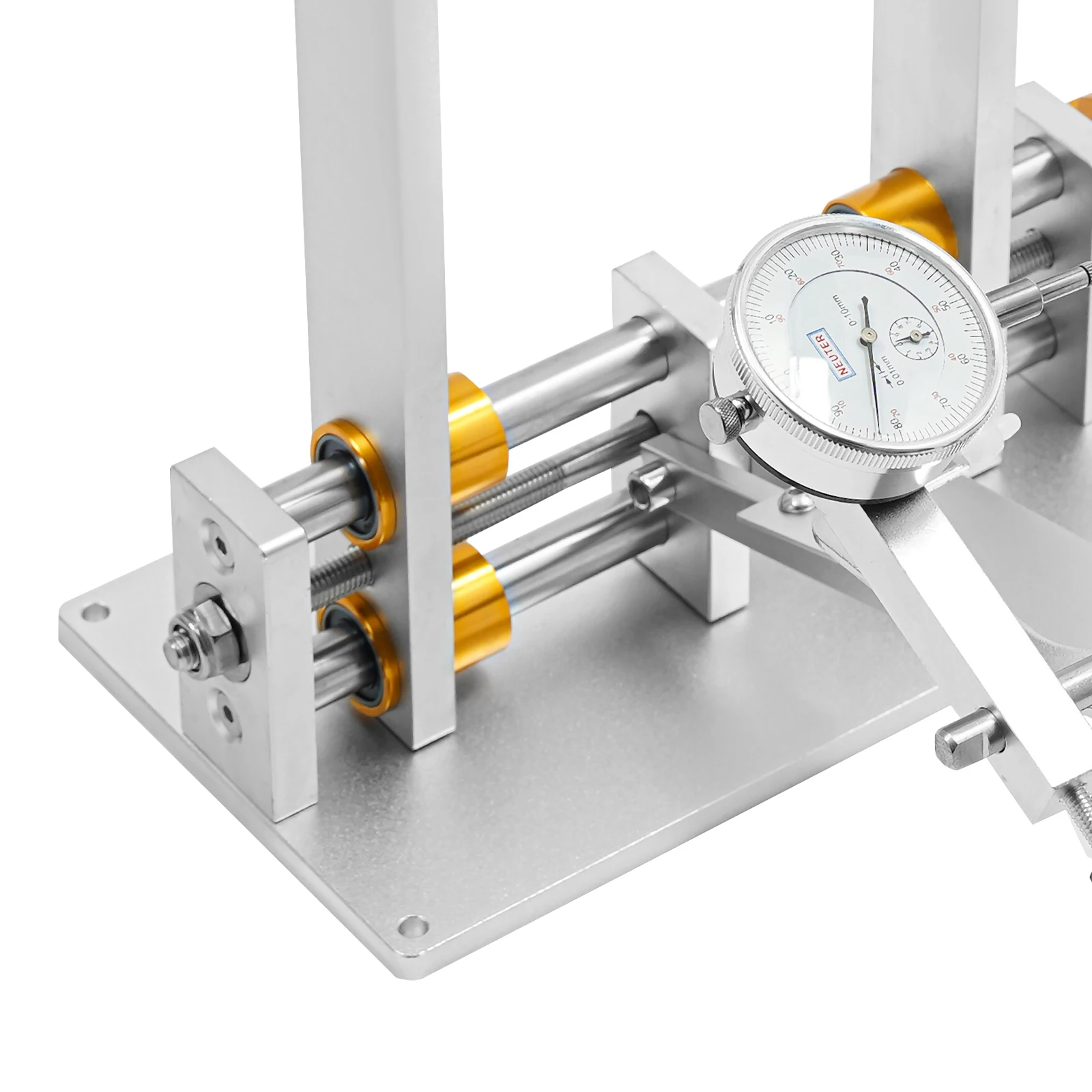 حامل عجلة دراجة من سبائك الألومنيوم قابل للطي مع شريط تثبيت، أنودة القطع باستخدام الحاسب الآلي، هدية مثالية لعشاق ركوب الدراجات