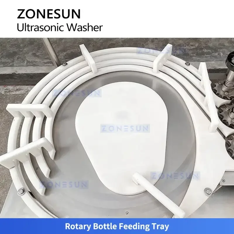 ZONESUN ZS-UWB7 Automatic Ultrasonic Dropper Vial Bottle Washing & Drying Machine