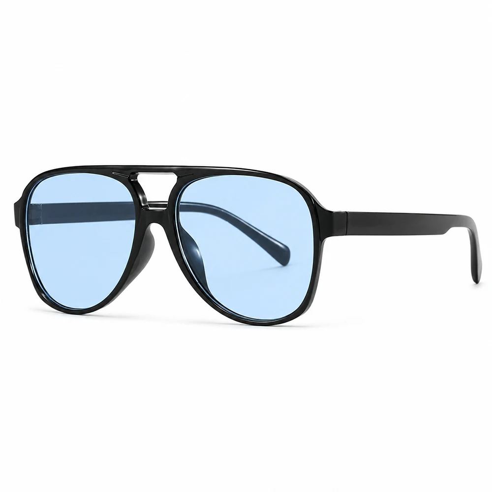 Vintage Übergroße Pilotensonnenbrille für Damen und Herren 70er Retro UV400-Schutz Klassischer Großer Rahmen Modische Fahrsonnenbrille – Detail 15