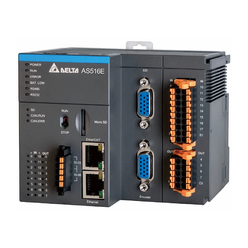 

New Delta PLC AS516E-B Motion Control Network EtherCAT Programmable Controller AS Series