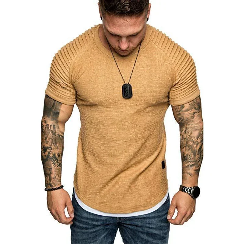 MRMT 2026 Brand New Men\'s T Shirt Leisure Pure Color Casual Men T-shirt for Male Tshrit Short Sleeve Tops Tees Man T-shirt