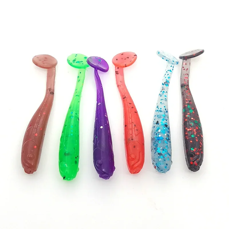 Vinilos señuelos pesca 3,5 cm Swimbait Wobblers mar roca artificial - imagen 3