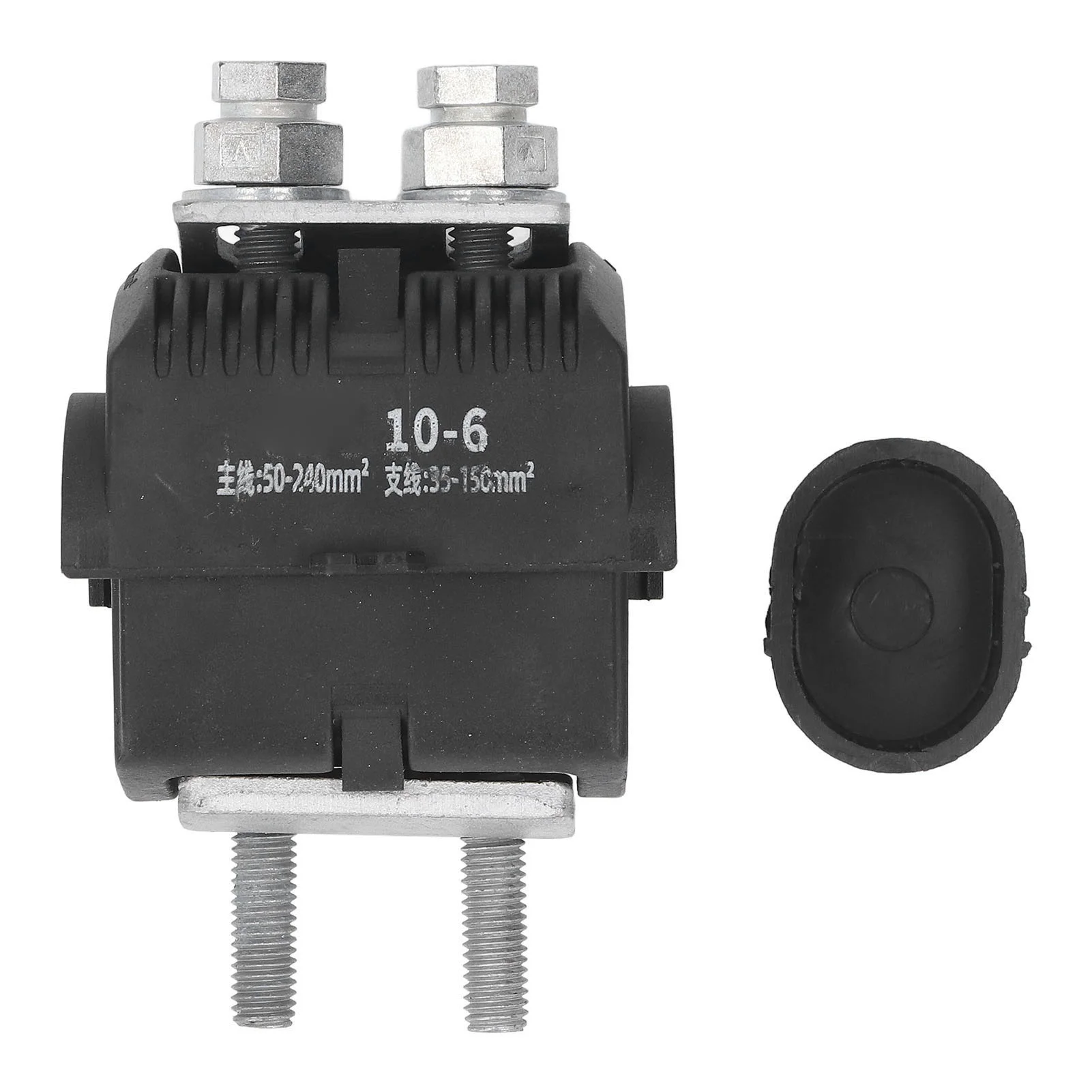 10KV Above Ground Insulation Piercing Connector High Low Voltage Cable Splice Connector Grounding Clamp JBC10‑6