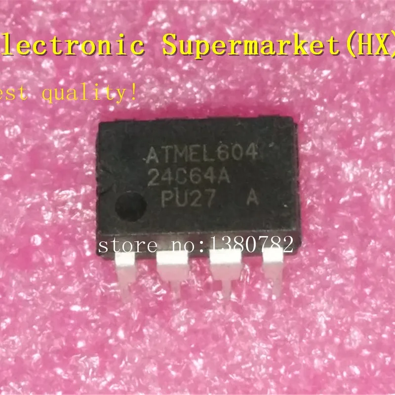 Free Shipping 50pcs-200pcs/lots AT24C64A-PU2.7 AT24C64 DIP-8 New IC In stock!