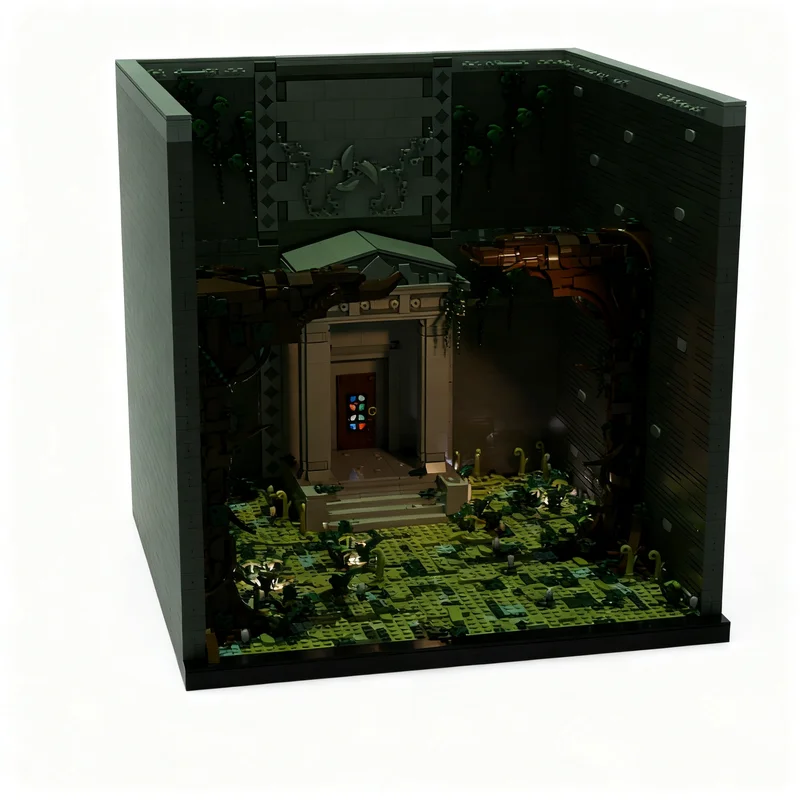 4601pcs MOC Forest Temple Zelda Model Building Blocks Christmas Gifts Toys Education Collection DIY Creative Display Birthday