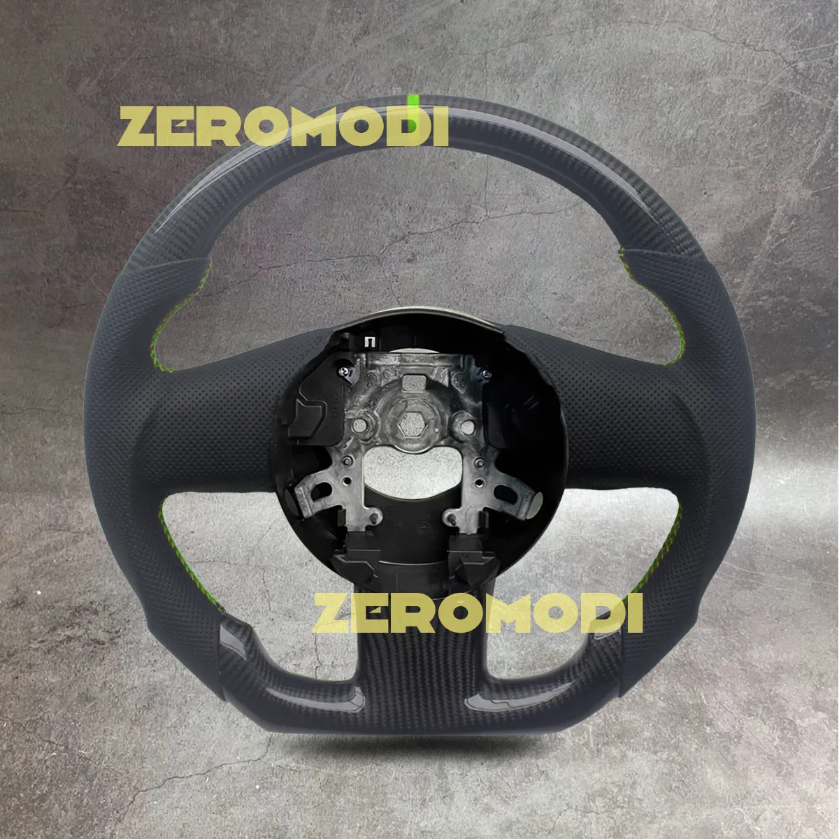 

Carbon Leather Steering Wheel For Mazda 2 2007-2012 DE 23661 LHD