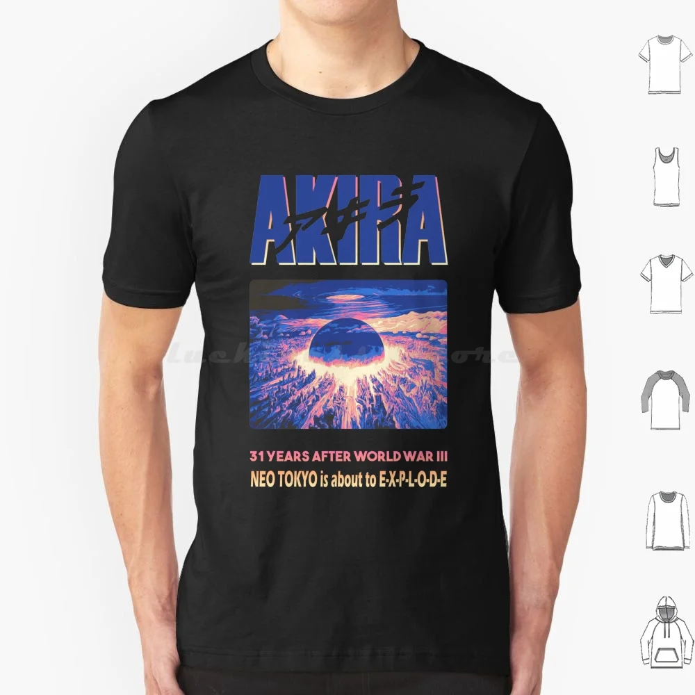 Neo Tokyo Is About To Explode T Shirt Cotton Men Women DIY Print Akira Anime Manga Japan Tetsuo Kaneda Japanese Tokyo Movie