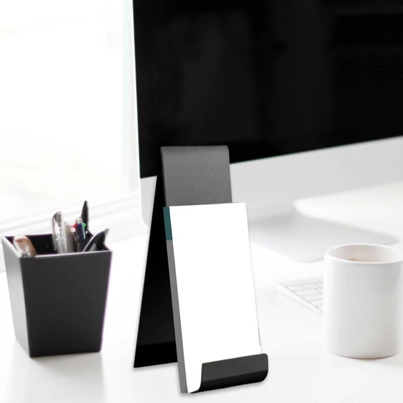 

Pack of 4 Metal Flyers Holders Elegant Display Stand for Brochures and Catalogs 55KF