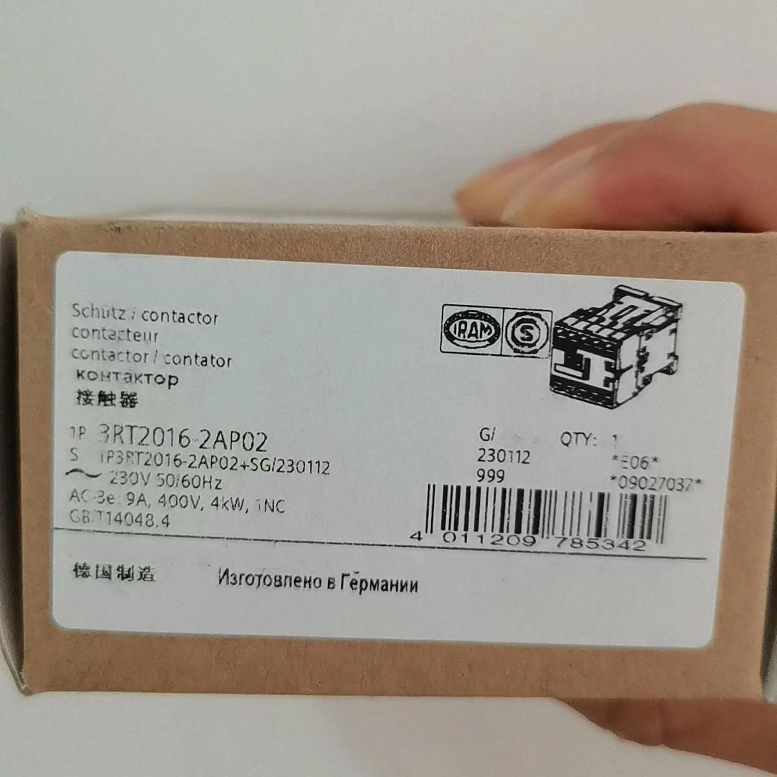 

Совершенно новый 3RT2015-2AP02 3RT2016-2AP02 3RT2017-2AP02 3RT2018-2AP02 Гарантия один год