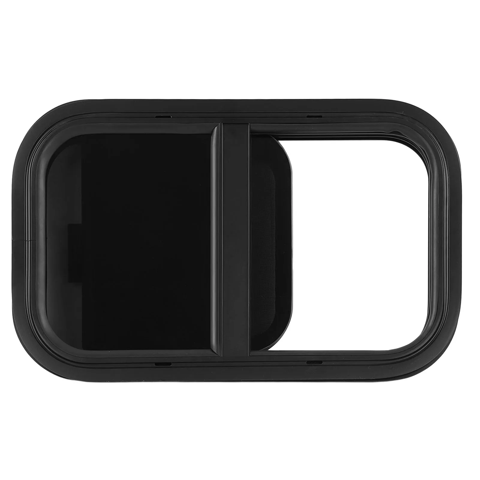 RV Push Pull Window Rounded Corner Waterproof Sealed UV Proof  Polished For Camper Engineering Vehicle RV Camper Windows