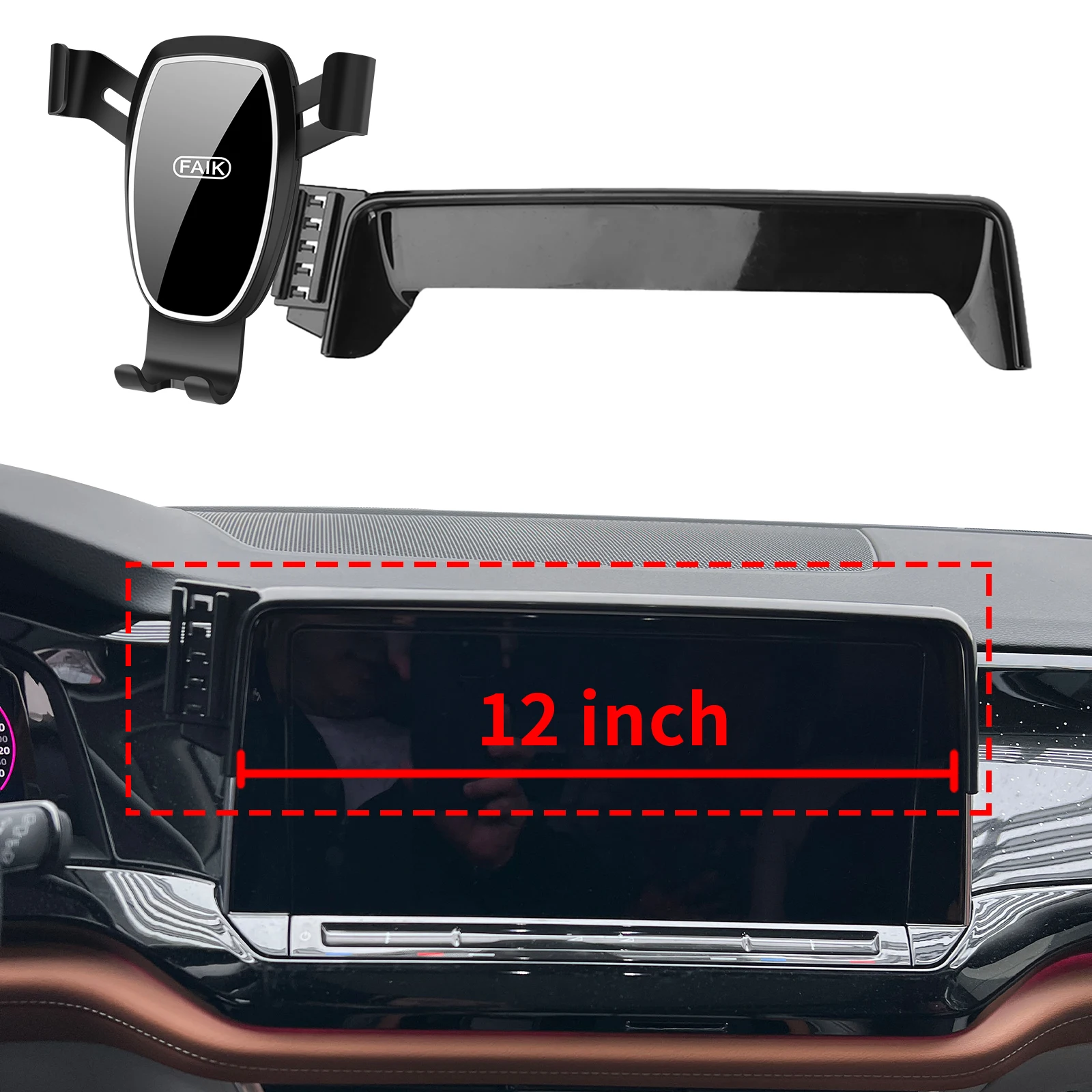 

fit for VW Atlas Teramont 2024 2025 2026 Navigation Bracke Screen Base Phone Holder Mount Car ​​accessoires