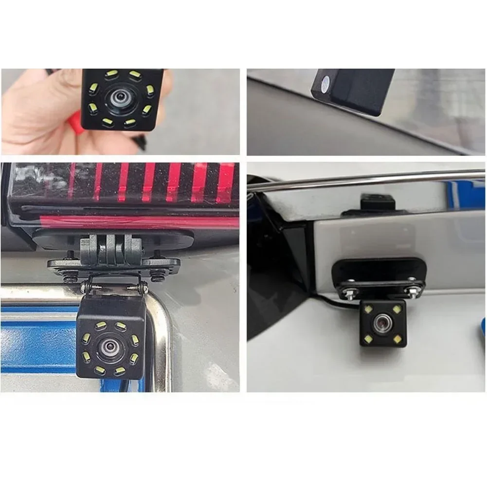 Car Rear View Camera Bracket Dash Mirror Mount Holder For Backup Reverse Cameras DVR Rear View Mirror Dash Cam Mounts Holders