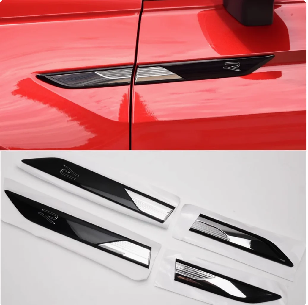 Suitable for Volkswagen Tiguan L Leaf Plate Label Tiguan X Leaf Plate R Label Door Decoration