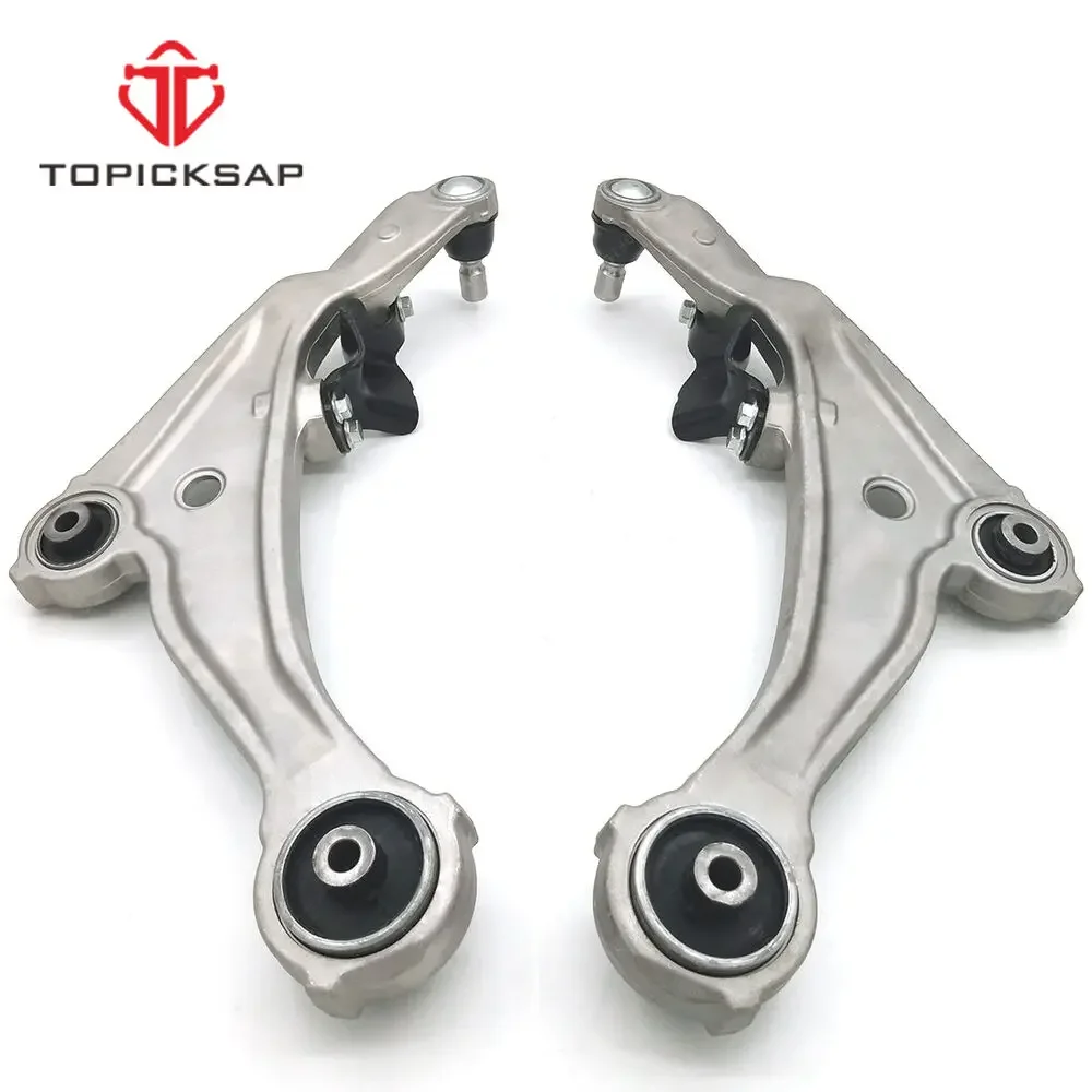 TOPICKSAP 8Pcs Front Lower Control Arm w/Ball Joint Tie Rod End Link L/R for Nissan Altima FWD 2007-2013 54501JA00B
