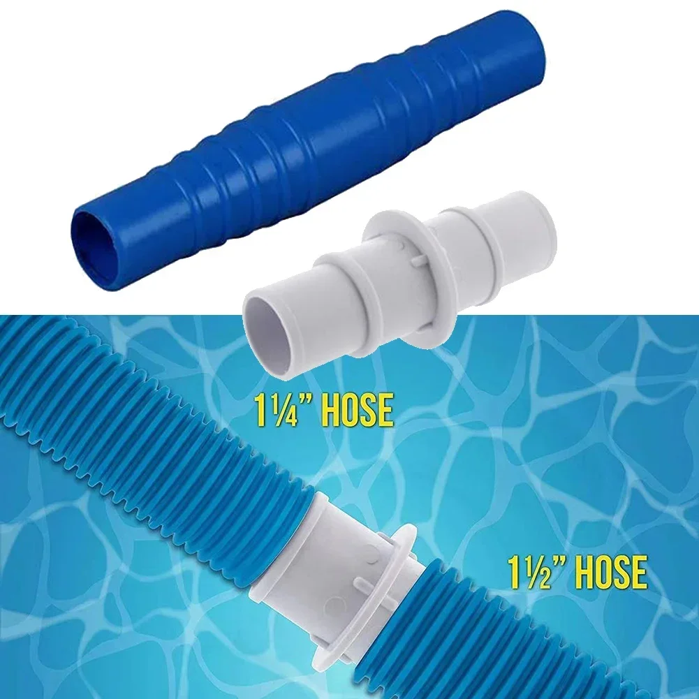 

Hose Coupling Easy to Use Hose Connector Coupling for 1 1/4 and 1 1/2 Hoses Suitable for Pool and Vacuum Cleaners