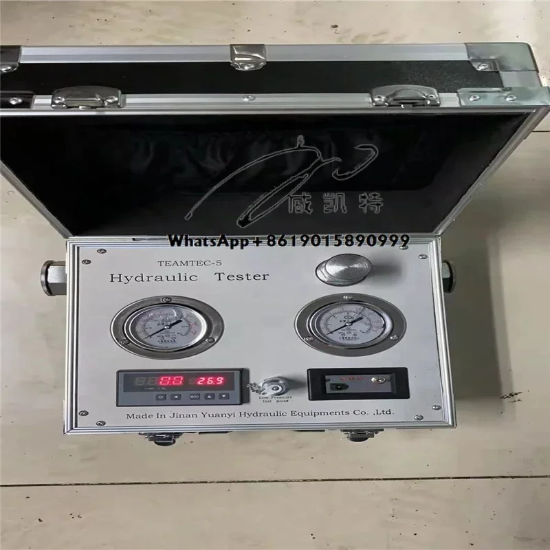 Portable Hydraulic System Pressure and Flow Testing Equipment, Digital Hydraulic Valve Tester