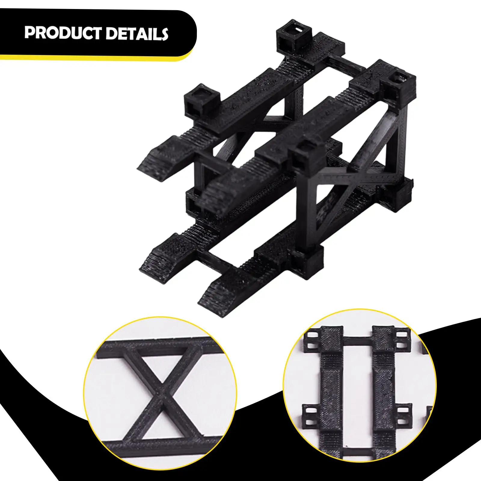 1/64 Parkplatz Display-ständer Mini Modell Auto Lagerung Regal Realistische Ornament Desktop Decor Sammlung Schaufenster Rack