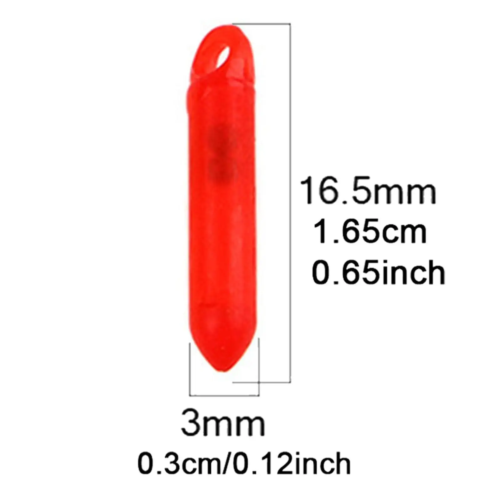 20x الصيد إغراء خشخيشات المحمولة صيد السمك أدوات الصيد 3 مللي متر x 16 مللي متر #6