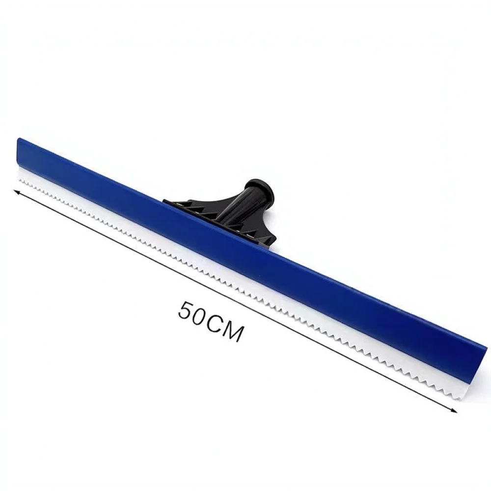 Adjustable Soft Rubber Rake For Floor Coating Paint Leveling Applicator Smooth Concrete Surface Finishing Tool Supplies