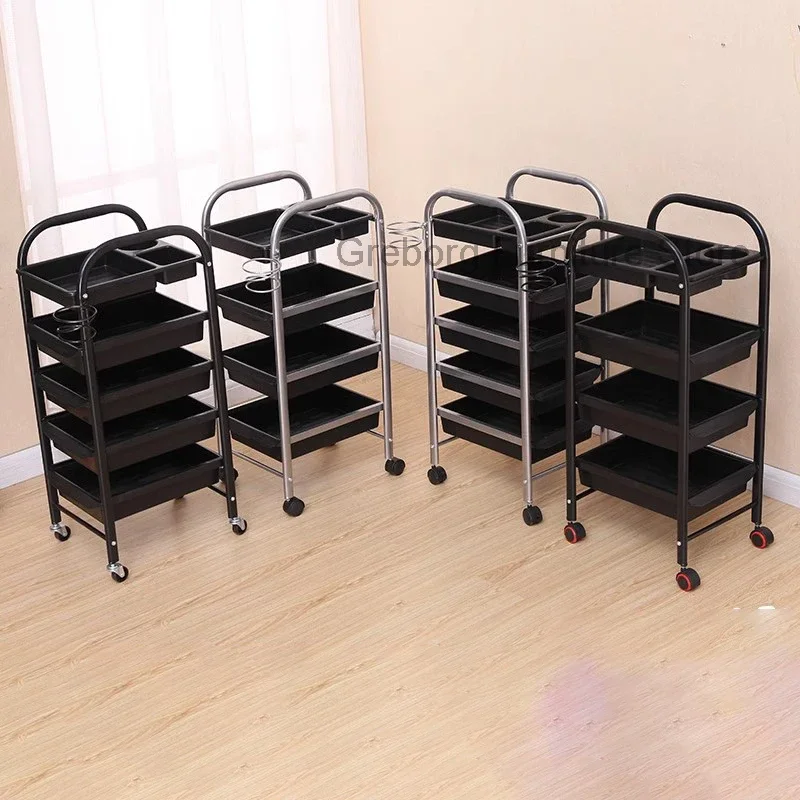 

Medical Trolley Organizer Cart Wheels Cosmetic Table Aesthetic Roulette Storage Shopping Drinks Iron Rollwagen Auxiliary Drawers