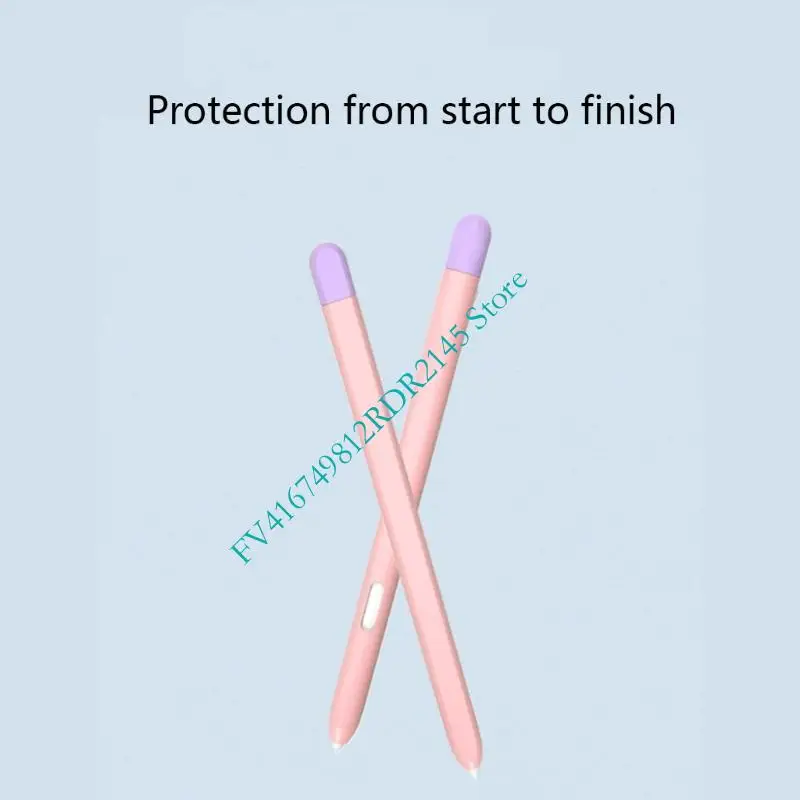 터치 스타일러스 펜 교체 팁/탭을위한 B2EF 소프트 실리콘 탭 귀여운 콜로