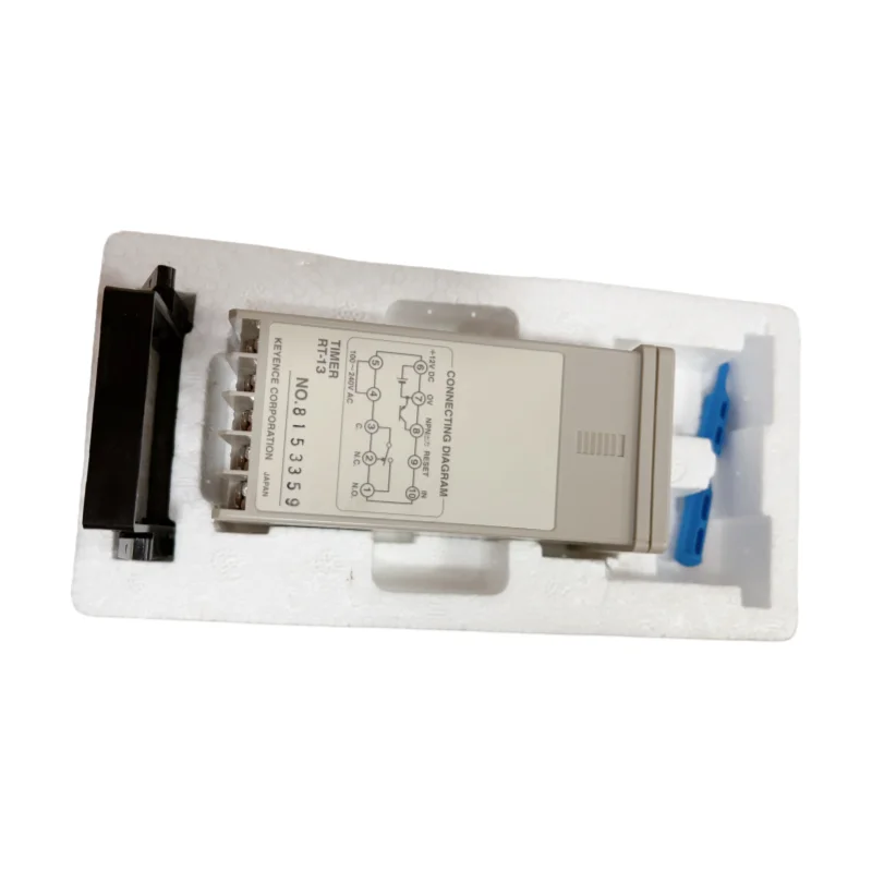 KEYENCE RT-13 RT-11 RT-14 LED Timer AC Power Supply Used for Sequential Start up of Multi Station Assembly Lines in Stock