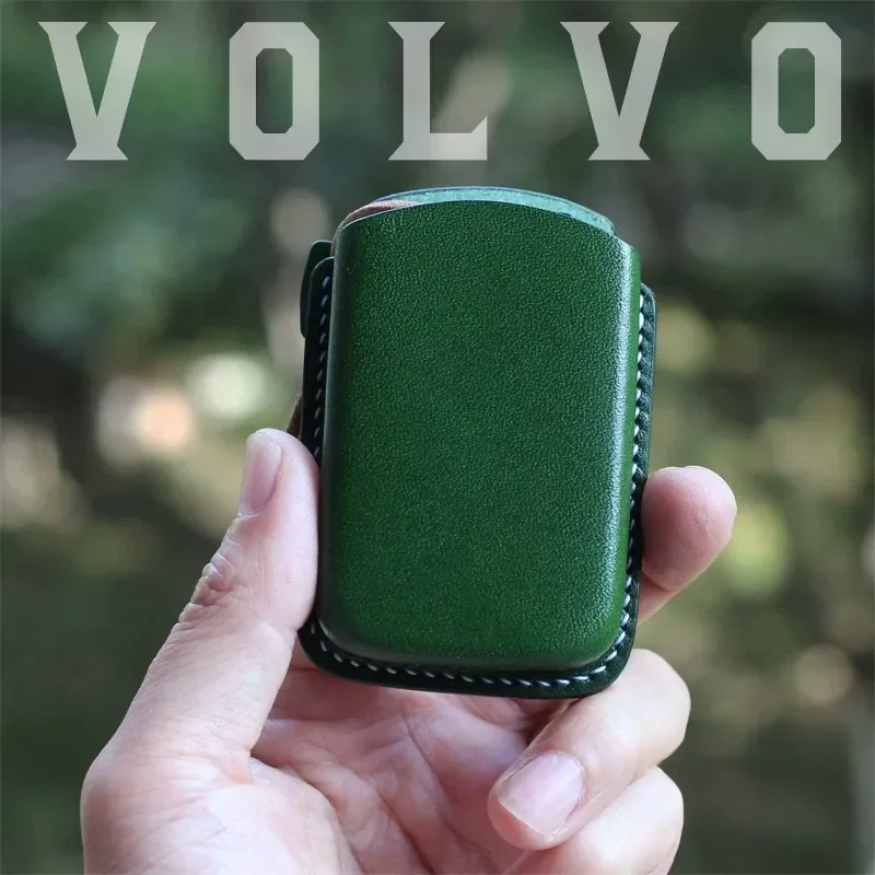 for Volvo S90 XC90 XC60 XC40 S60L S40 Hand Customized Leather Exquisite Simple Key Cover