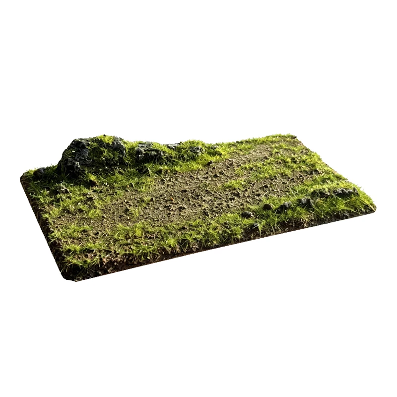 

1PCS 10x20cm Simulated Moss/Grass Display Base Miniature Bonsai Rockery Landscape Platform for Handmade Dioramas DIY Decoration