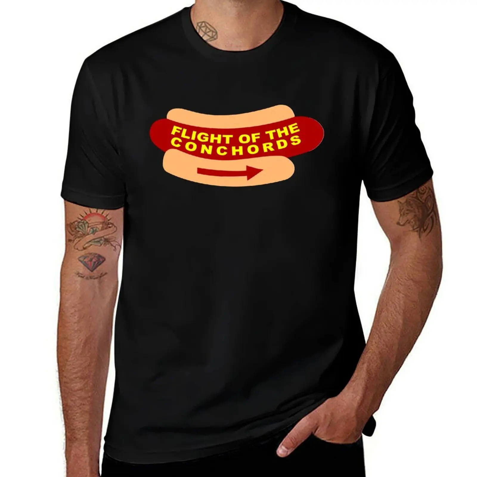 Flight of the Conchords Band Sign T-Shirt Work Utility Casual Tee Shirt T-Shirt