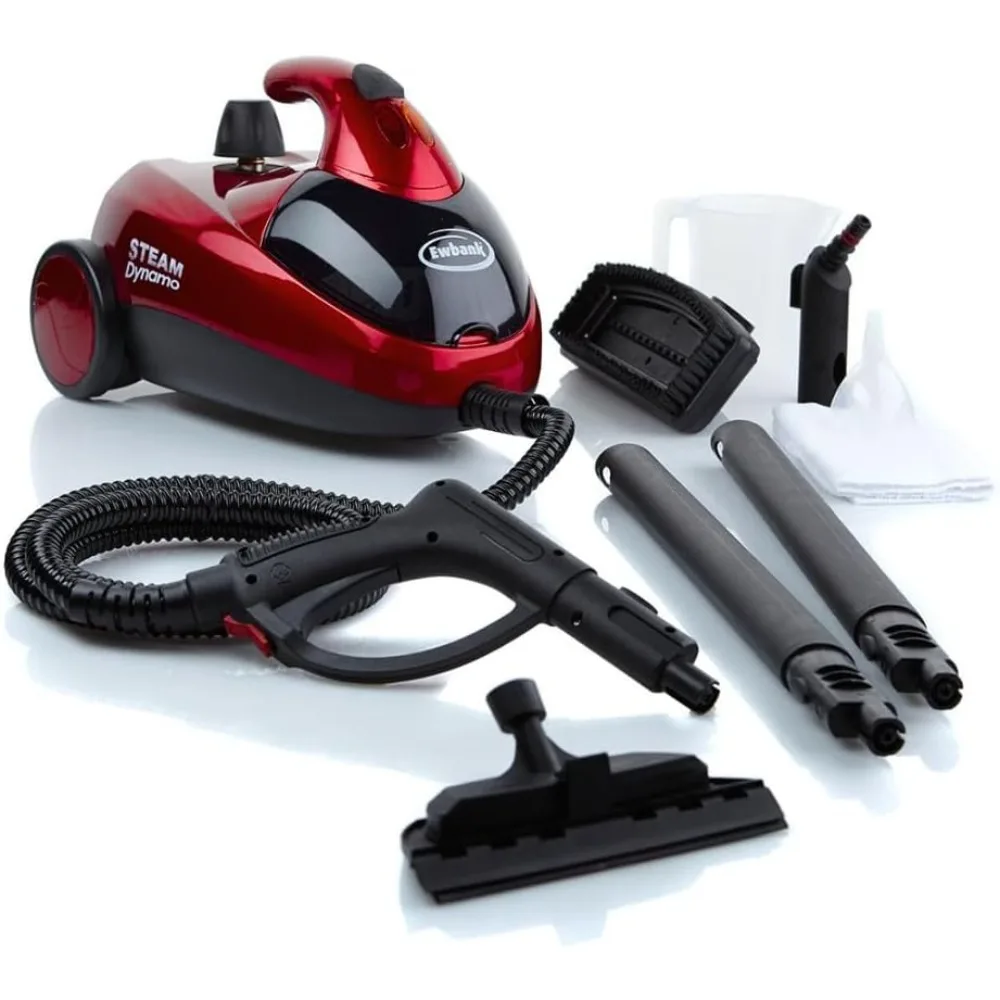 

Dynamo Steam Cleaner for Chemical-Free Cleaning, Multipurpose with Attachments, Portable, Multi-surface, For Carpets, Tiles