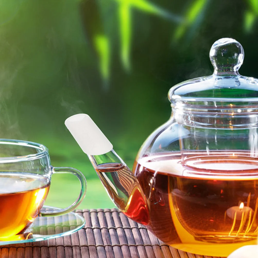 

12 шт., чехлы для носика чайника, герметичные силиконовые термостойкие защитные рукава для чайников, аксессуары для дома