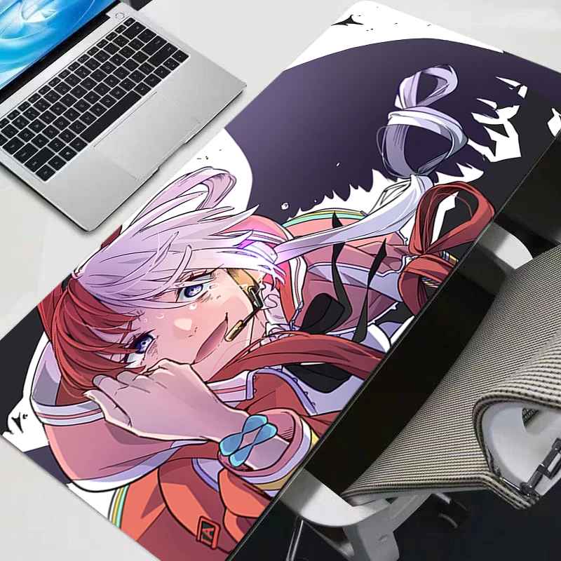 Mouse Pad Kawaii Girl Desk Mat Anime One Piece Uta Play Mat Gaming Mousepad Speed Computer and Office Gamer Cabinet Keyboard Pad view 5