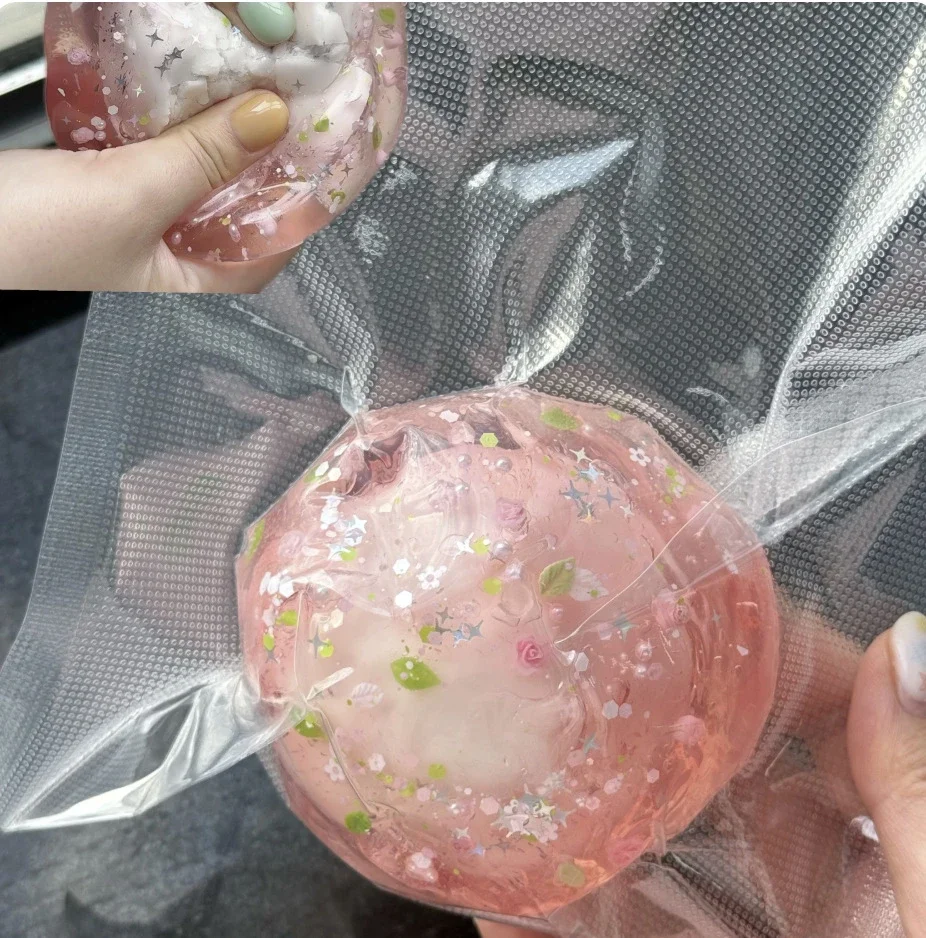 Knackiger Wachs-Stressball mit Knistergeräusch, ASMR-Entspannungsspielzeug mit befriedigendem Pop-Sound, Anti-Stress-Fidget-Spielzeug – Detail 6
