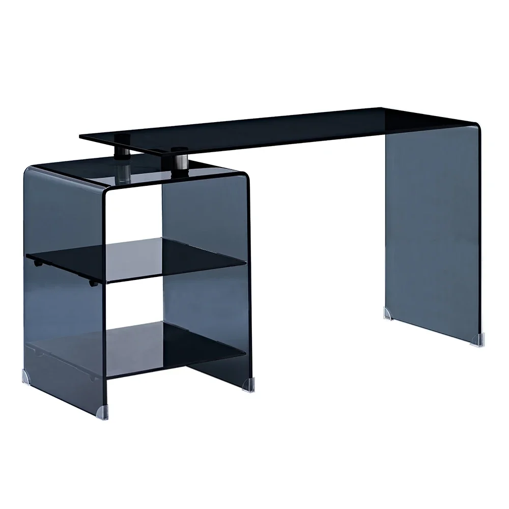 

Computer desk bookshelf integrated table desktop home