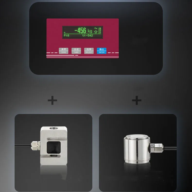 Pressure Measurement and Weighing Sensor Instrument High-Precision Digital Display Rs232 and 485 Output