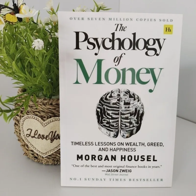3 piezas del libro La psicología del dinero de Morgan Housel, los libros de finanzas e inversión más vendidos, lecciones atemporales sobre la riqueza y la felicidad