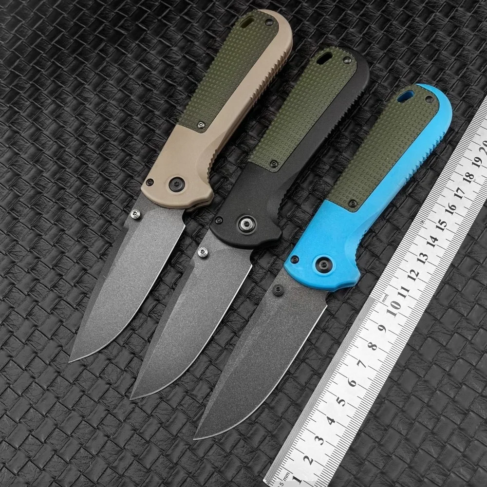 

Складной карманный нож 430 для выживания на природе, лезвие D2, рукоять из нейлонового волокна, EDC, для самообороны