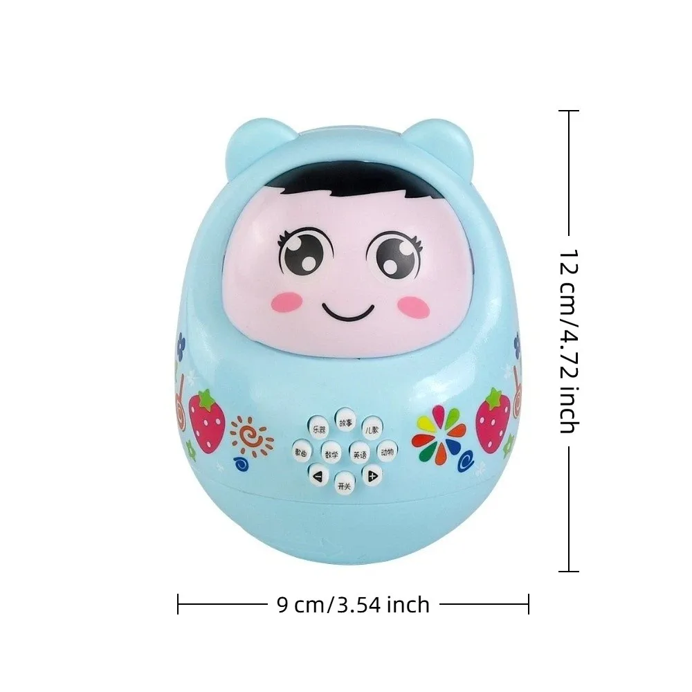 آلة التعليم المبكر الجديدة من رولي بولي لعبة موسيقية بلاستيكية للأطفال بهلوان زخرفة آلة قصة كرتونية للطفولة #6