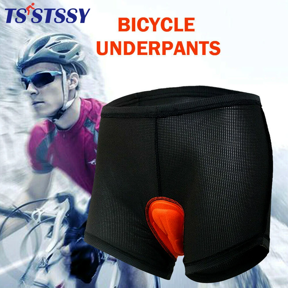 

Cycling Underwear for Men, 4D Gel Padded Bike Bicycle Shorts Cycle Biking Riding Quick Dry Undershorts MTB Mountain Brief