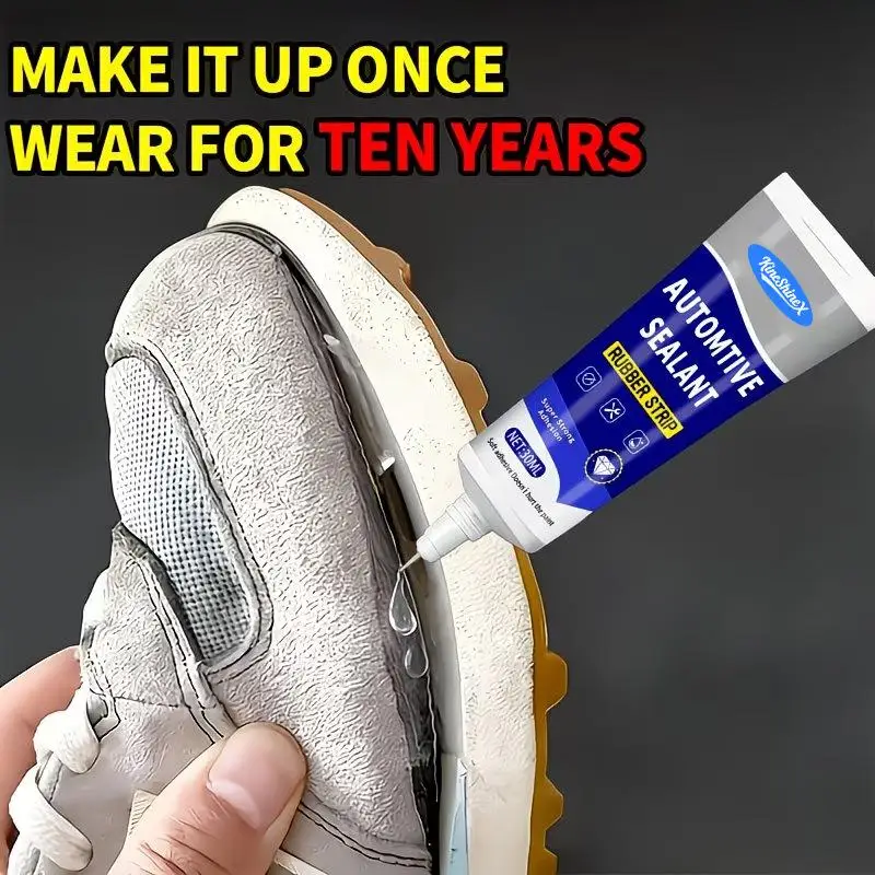 Automotive Seal Strip Repair Tire Rubber Crack Bonding Waterproof Ideal for Roof Window Tire Cracks Home Use Rubber Compatible