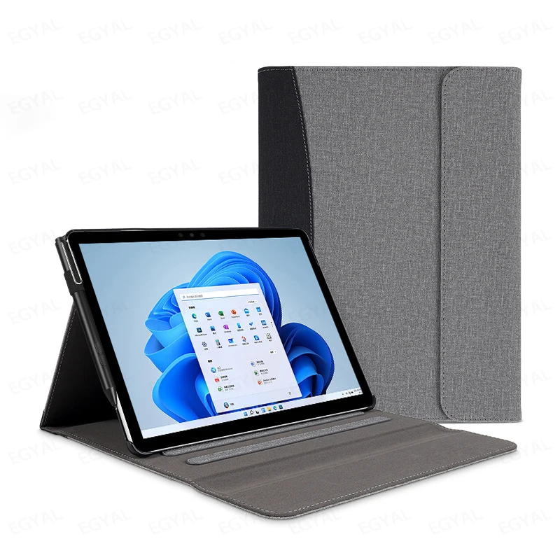 Etui na tablet Microsoft Surface Pro 11 2024 z funkcją podstawki, pokrowiec na Surface Pro 8 9 10, obudowa na Pro 4 5 6 7, Surface Go 1 2 3.