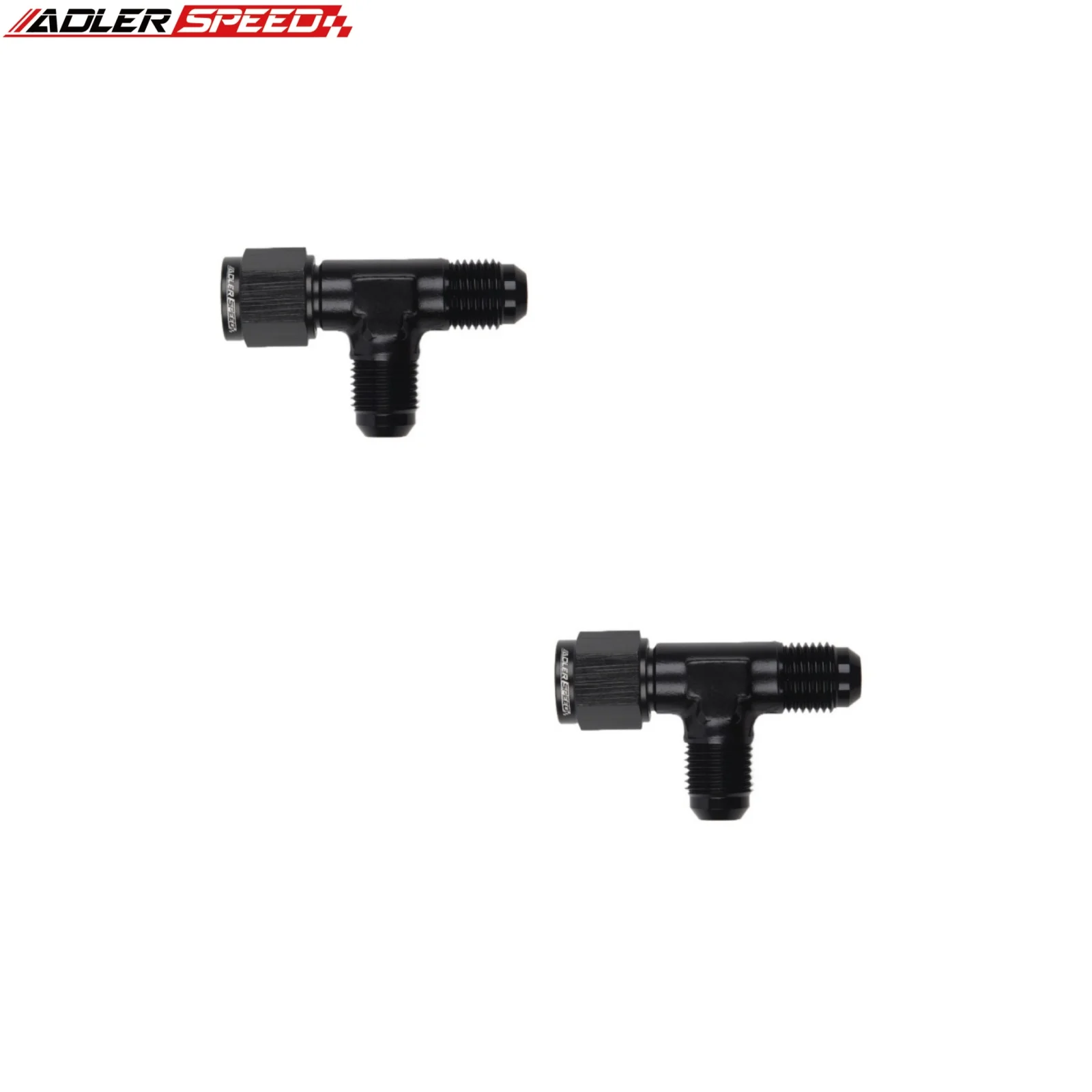 2 قطعة الألومنيوم مضيئة المحملة المناسب AN4 AN6 AN8 AN10 AN12 الذكور مع 4 6 8 10 12 AN أنثى قطب على الجانب محول أسود/أزرق #3